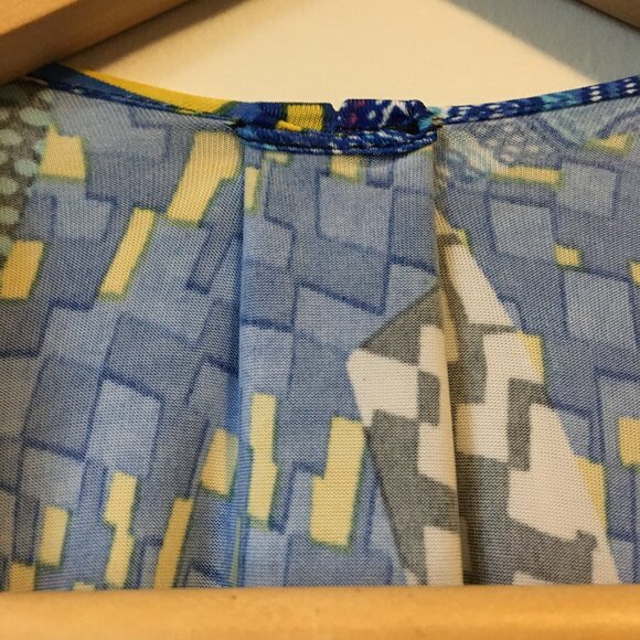 Midnight Circus Rainbow Rave Handmade Cascading Collar Cardigan - Picture 11 of 16